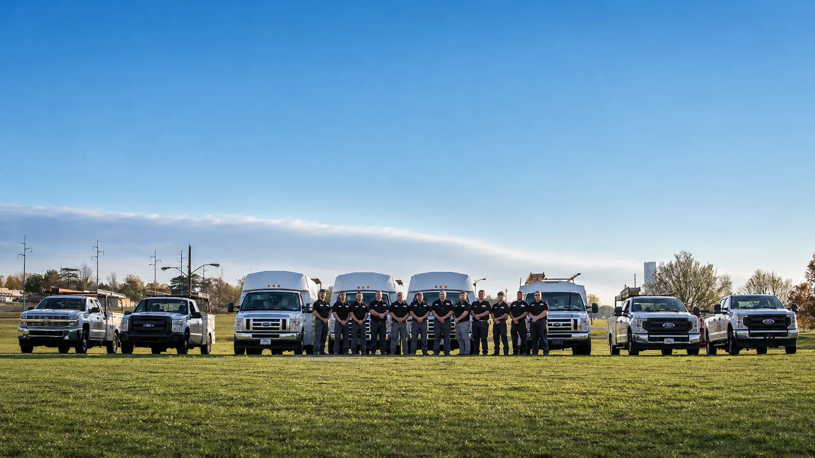 Stanley Plumbing Services technician providing residential plumbing service in Mustang, Oklahoma